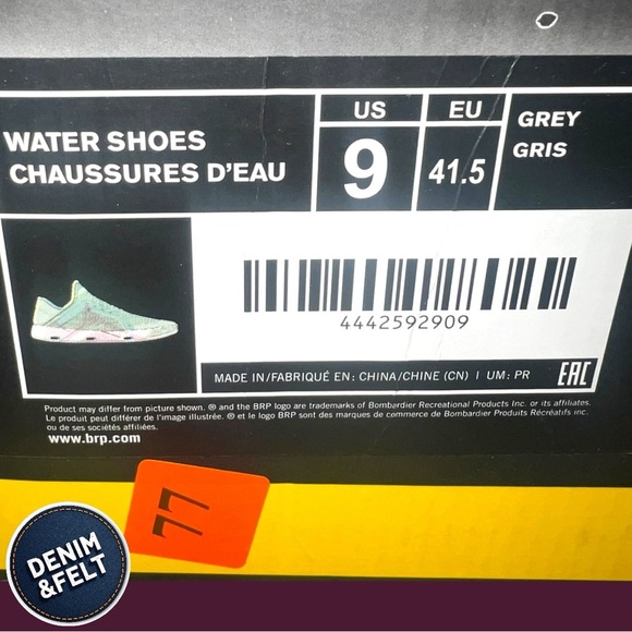 Sea-Doo Unisex Mint Green/White/Purple Water Shoes/Sneakers | NEW/NIB!!🌊🚤🌊 - Picture 12 of 15